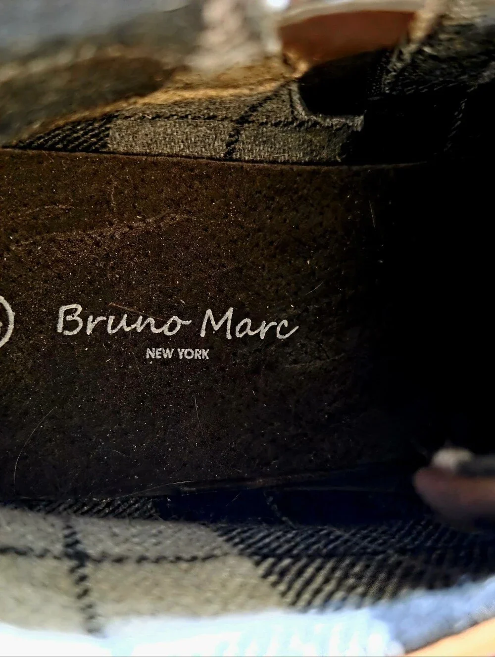 Bruno Marc Men's Suede & Faux Leather Side-Zip Chukka Boots Brown Size 9.5 NWOT